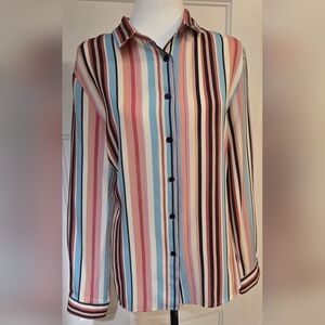Striped Multicolor Women's Shirt